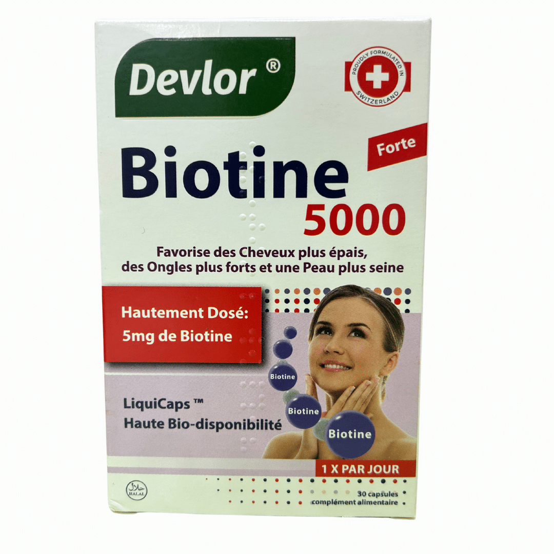Devlor Biotine 5000mg B/30 Capsule