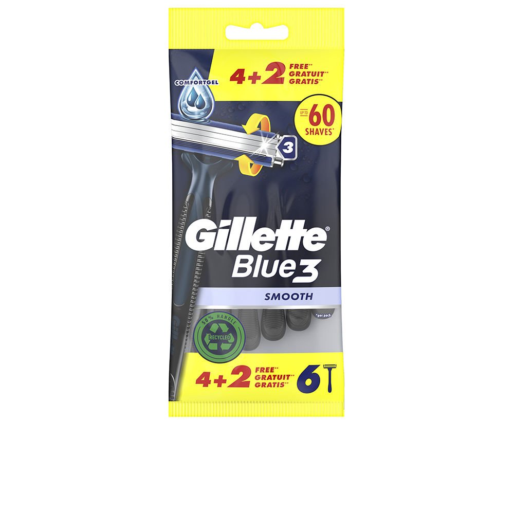 Lame Gilette Bleu 3 Lame