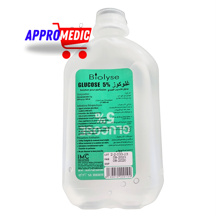 Serum Glucose 5 % F/500ml