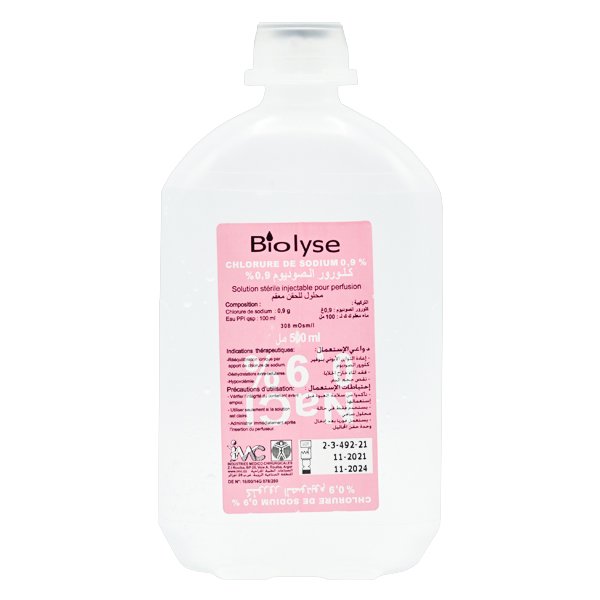 Serum Salee 0.9 % F/500ml